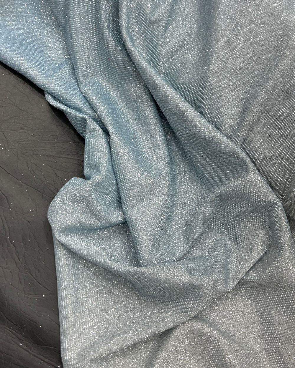 Imported Sparkle Silver Dual Tone Shaded Colour 55 Inches Width