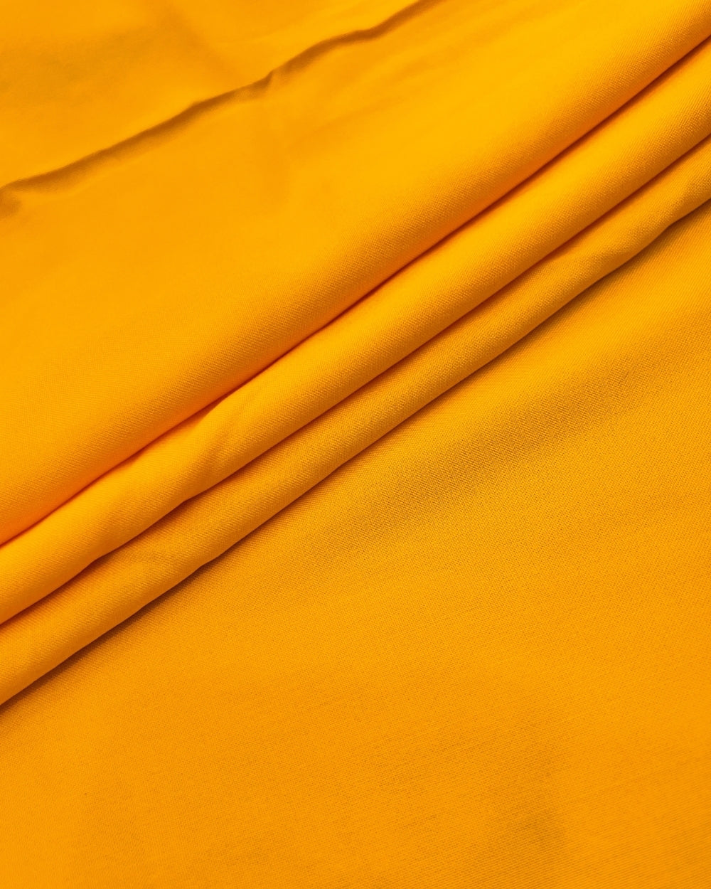 Plain Rayon-cotton Fire Yellow Colour 44 Inches Width
