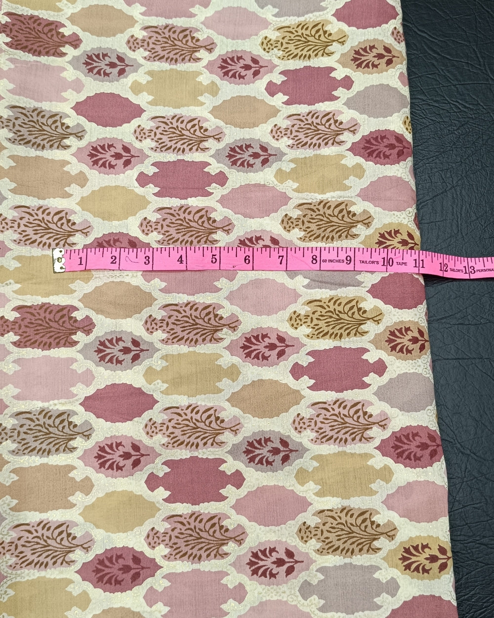 Printed Muslin Modal(Foil) Cream Colour 42 Inches Width