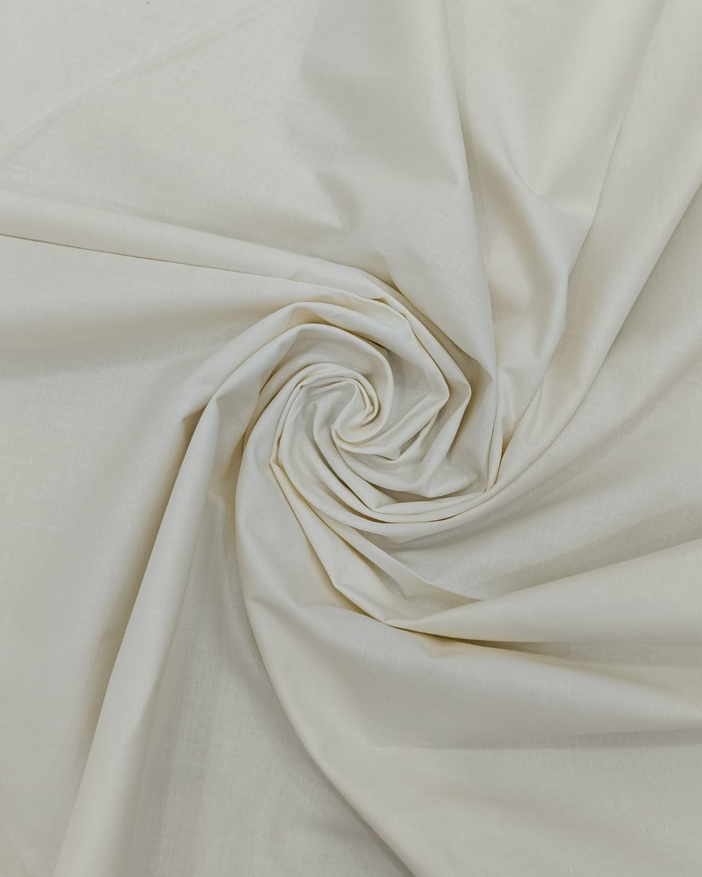 Plain Poplin-Cotton Off White Colour 42 Inches Width