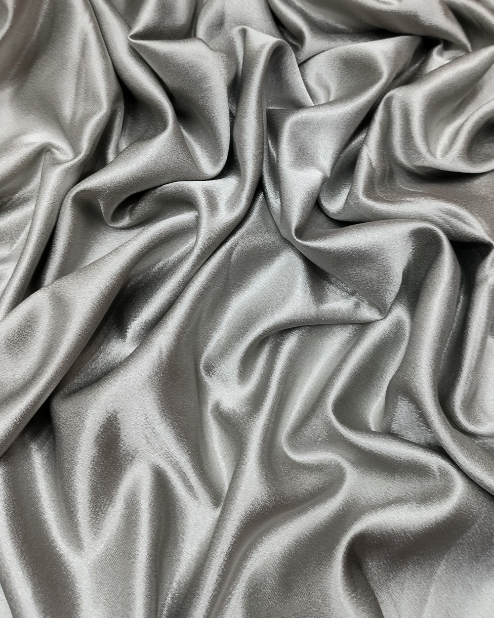 Plain German-Satin Cold Silver Light Colour 44 Inches Width