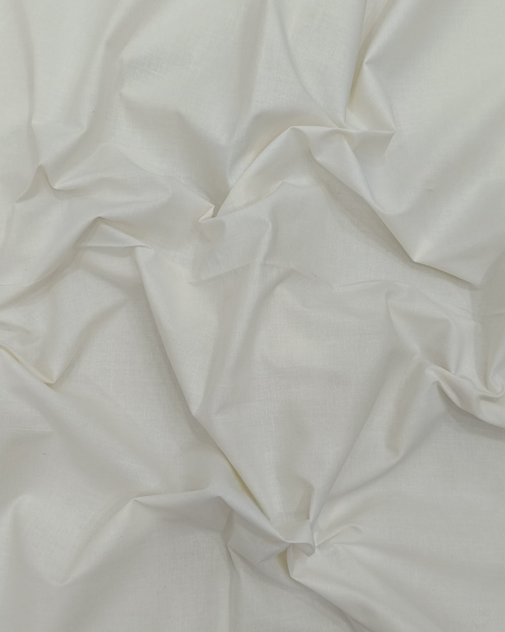 Plain Poplin-Cotton Off White Colour 42 Inches Width