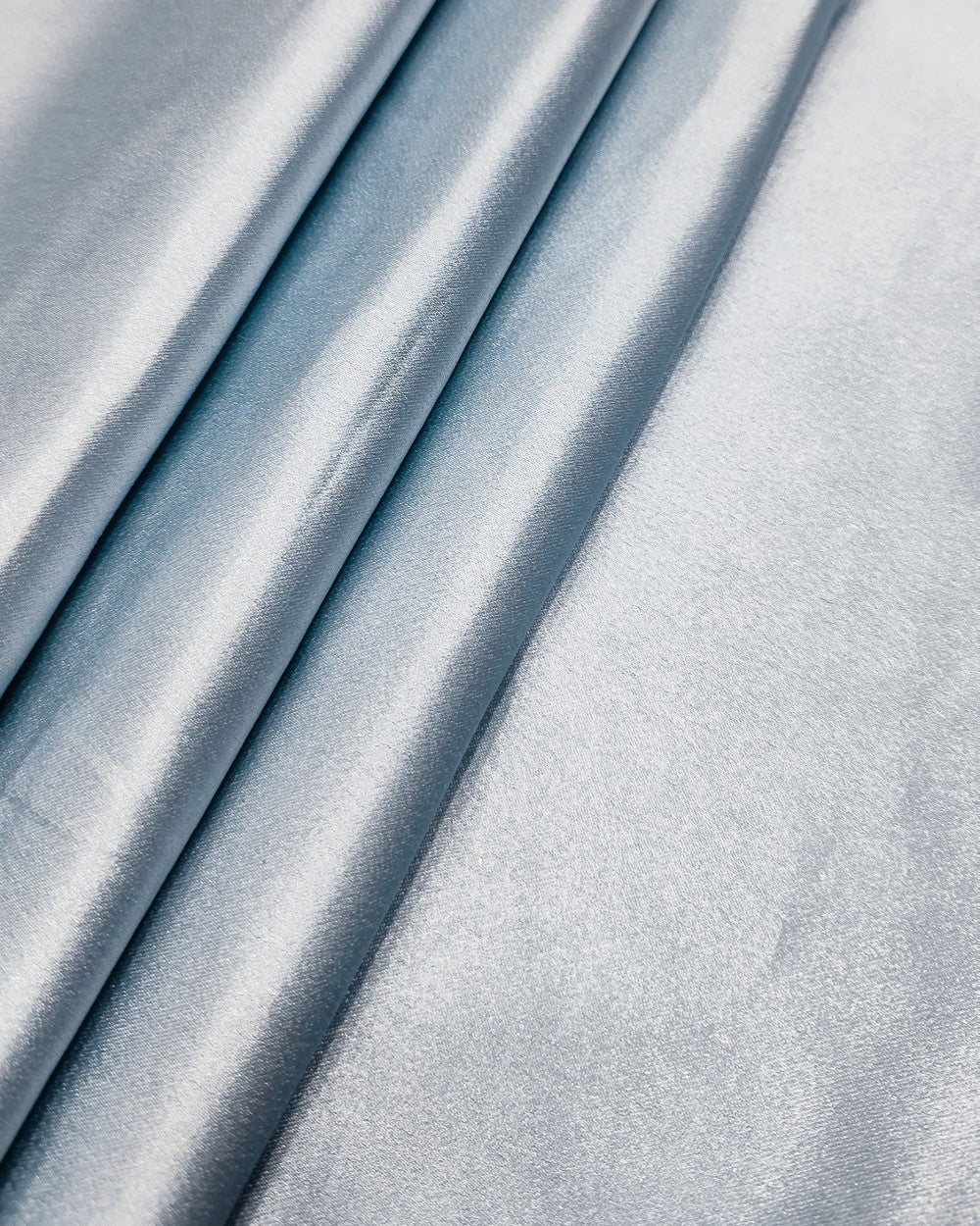 Plain German-Satin Ice Blue Colour 44 Inches Width