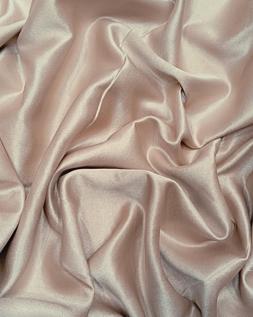 Plain German-Satin Cream Pearl Colour 44 Inches Width