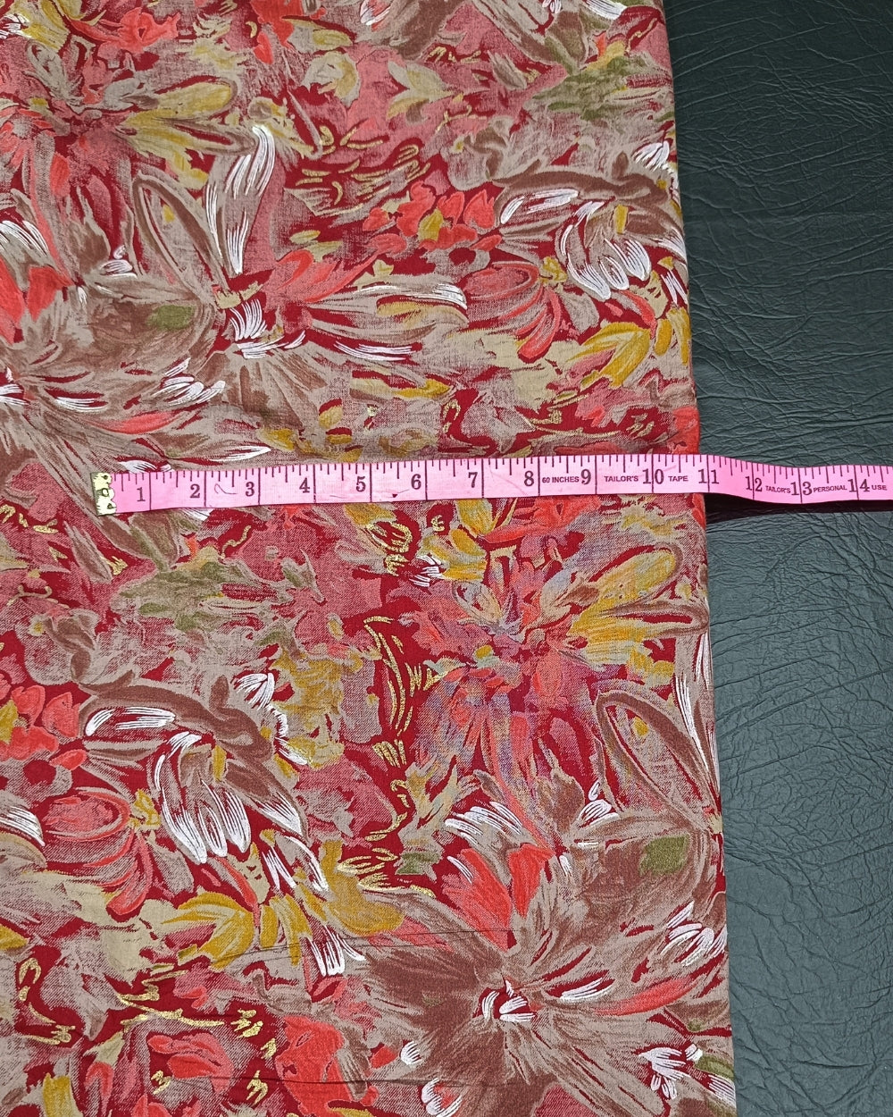 Printed Muslin Modal(Foil) Maroon Colour 43 Inches Width