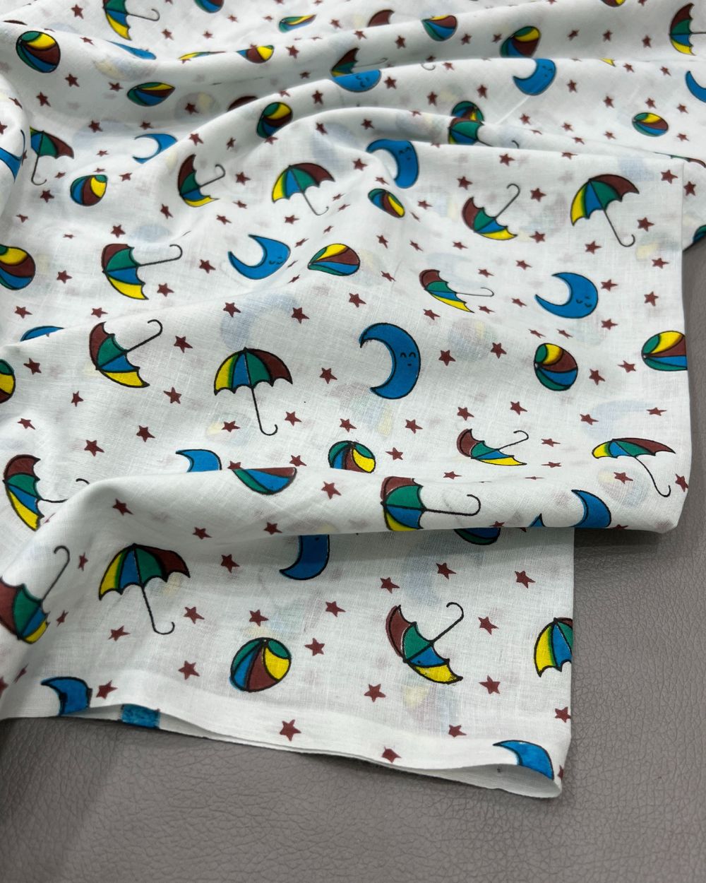 Cambric Cotton Nursery Print Multicolor 42 Inches Width