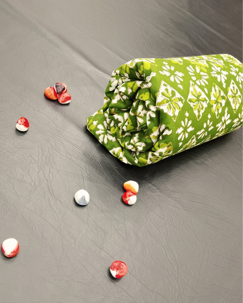 Printed Cotton Mehandi Green Colour 42 Inches Width