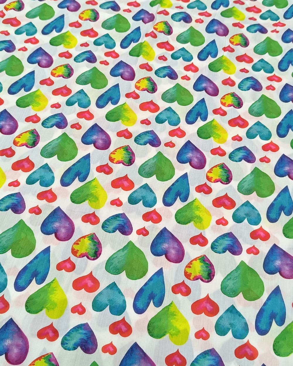 Pure Soft Printed Cotton Multicolor 44 Inches Width