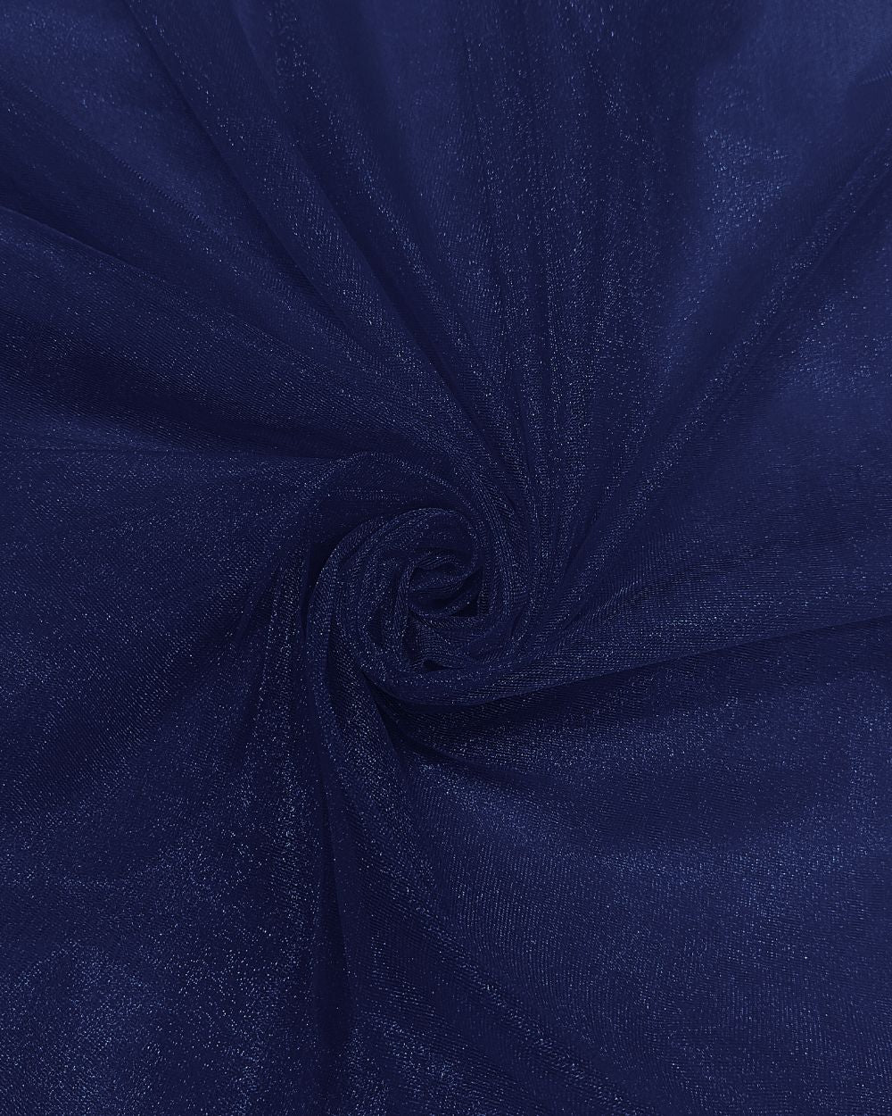 Plain Net-silky Navy Blue Colour 44 Inches Width
