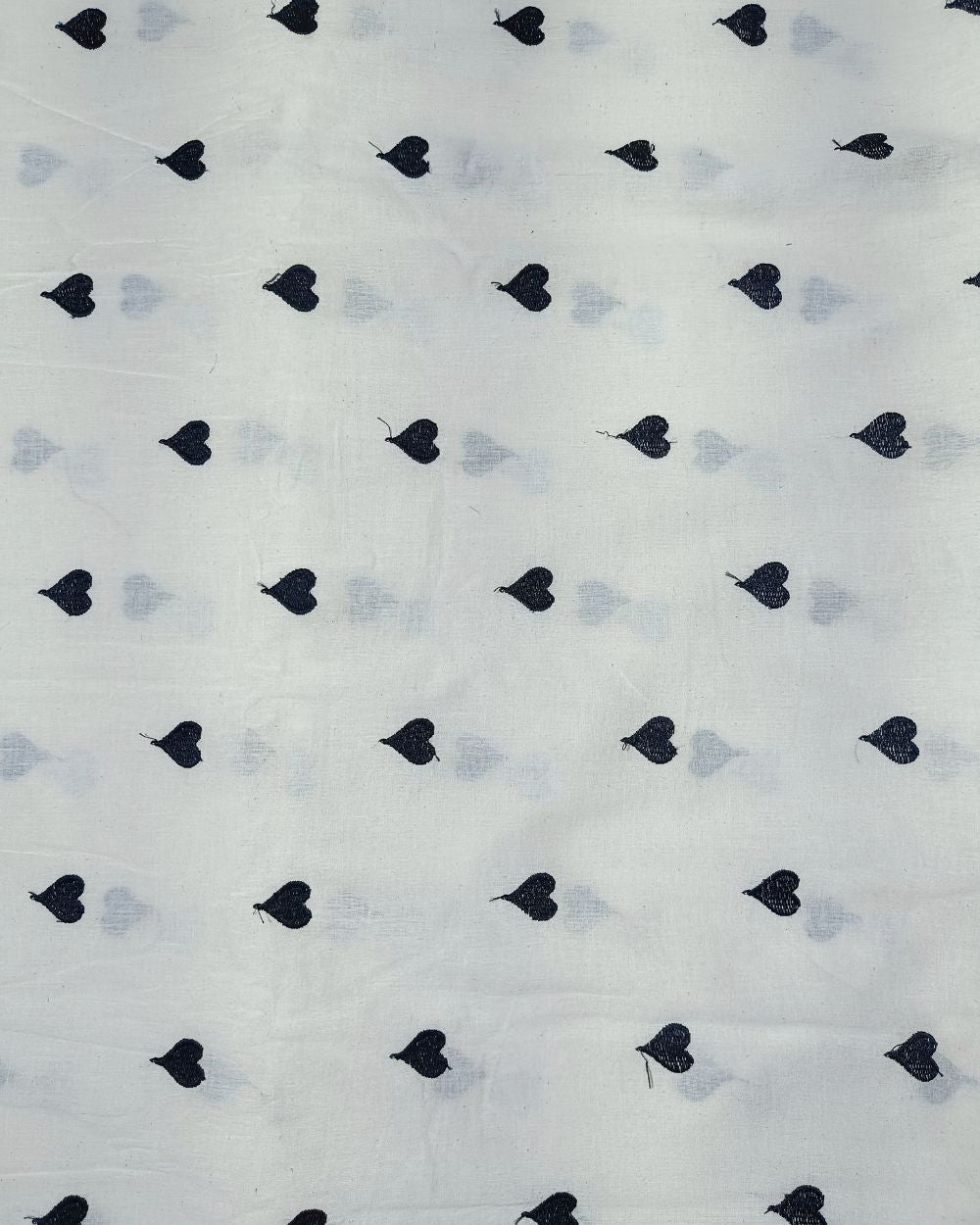 Kora Cotton Work Black 45 Inches Width