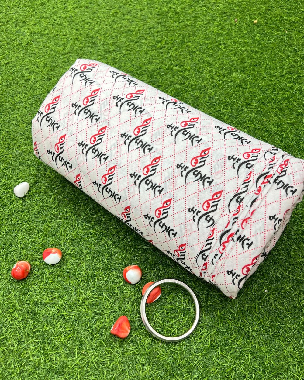 Printed Cotton White Colour 44 Inches Width