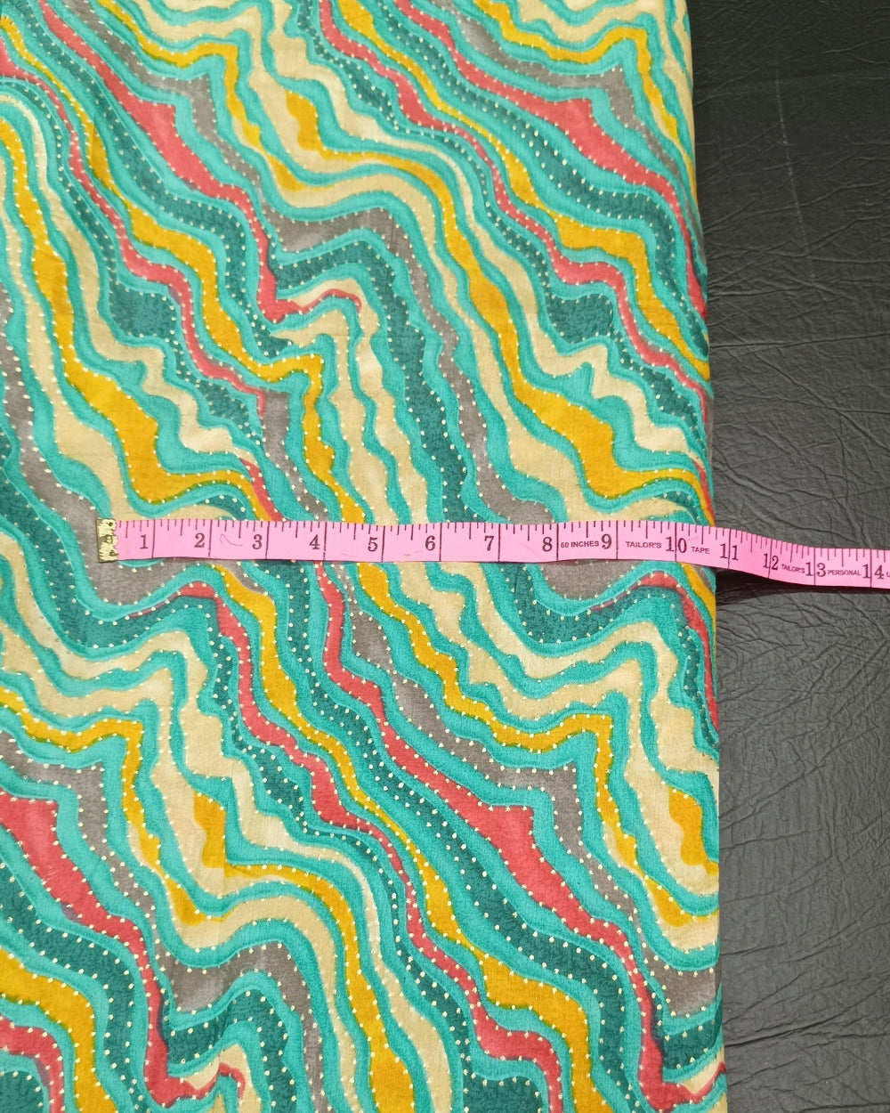 Printed Muslin Modal(Foil) Blue Colour 43 Inches Width