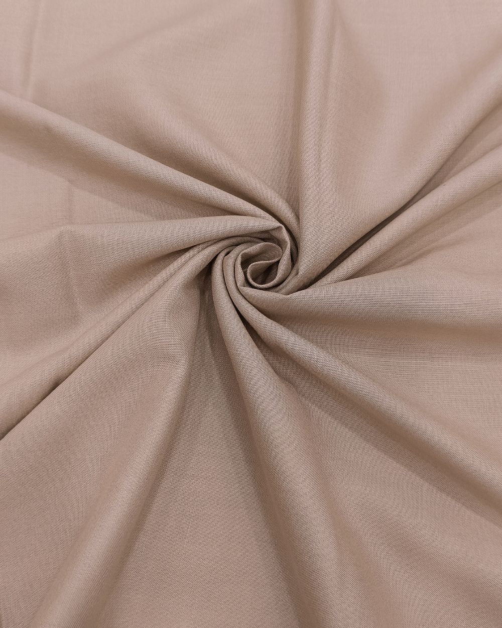 Plain Rayon-cotton Butter Cream Colour 44 Inches Width