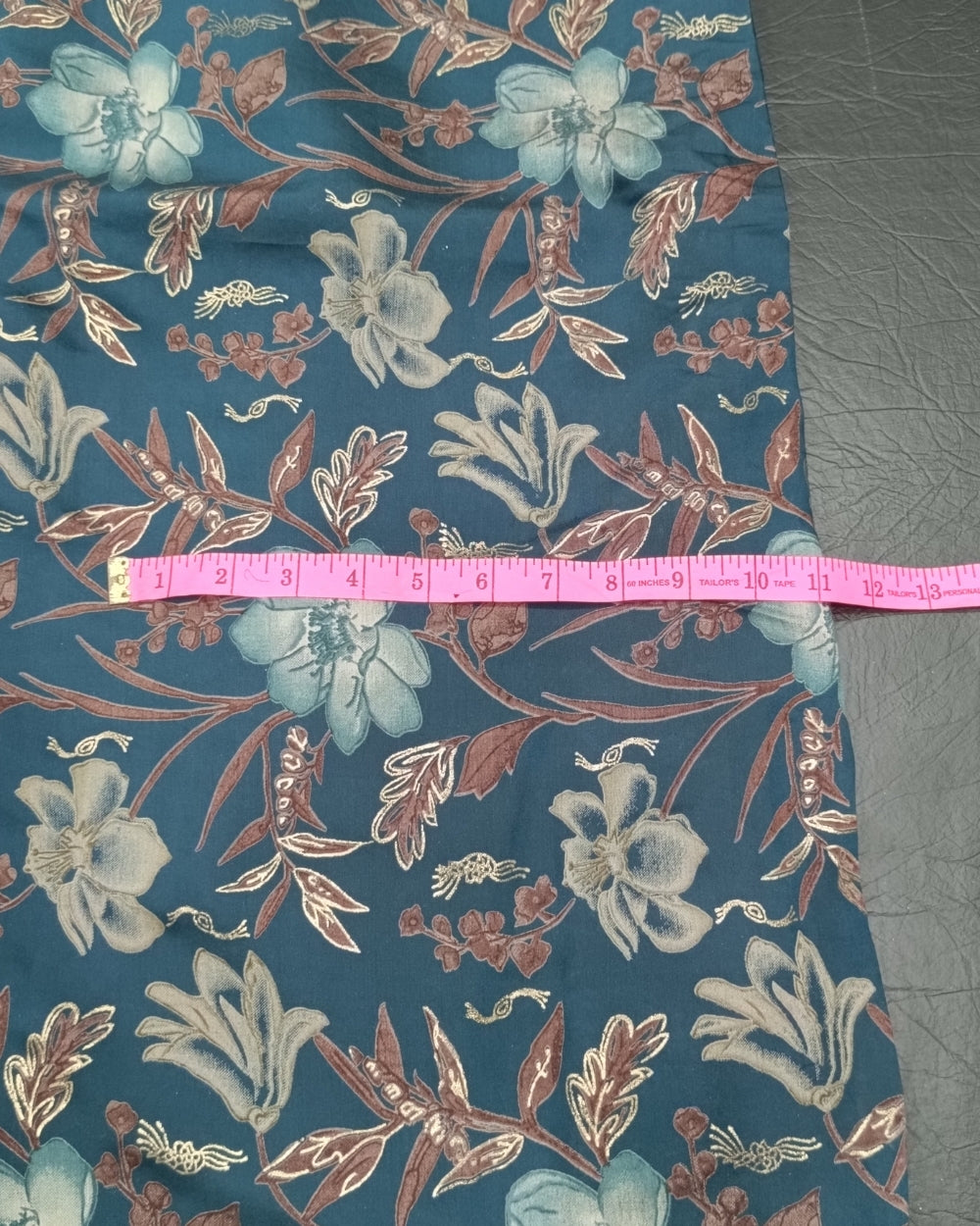 Printed Muslin Modal(Foil) Kerosene Colour 43 Inches Width