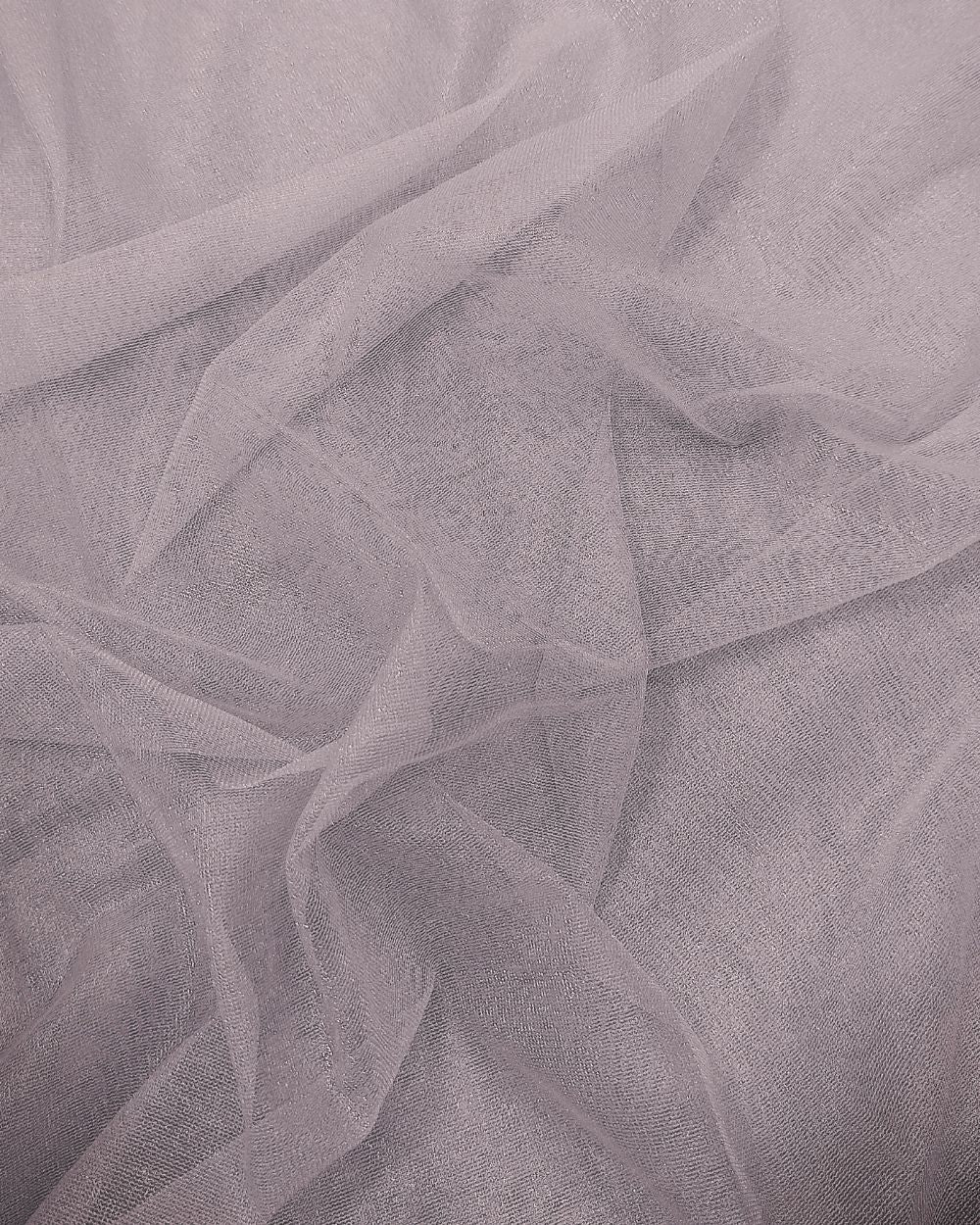 Plain Net-silky Pastel Lavender Colour 44 Inches Width