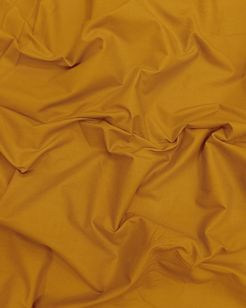 Plain Poplin-Cotton Mustard Yellow Colour 42 Inches Width