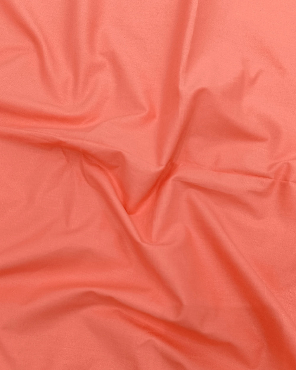 Plain Poplin-Cotton Georgia Peach Colour 42 Inches Width