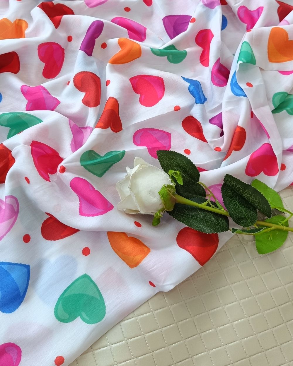 Soft Cotton with Kids Print (Baby/Nursery) Multicolor 44 Inches Width