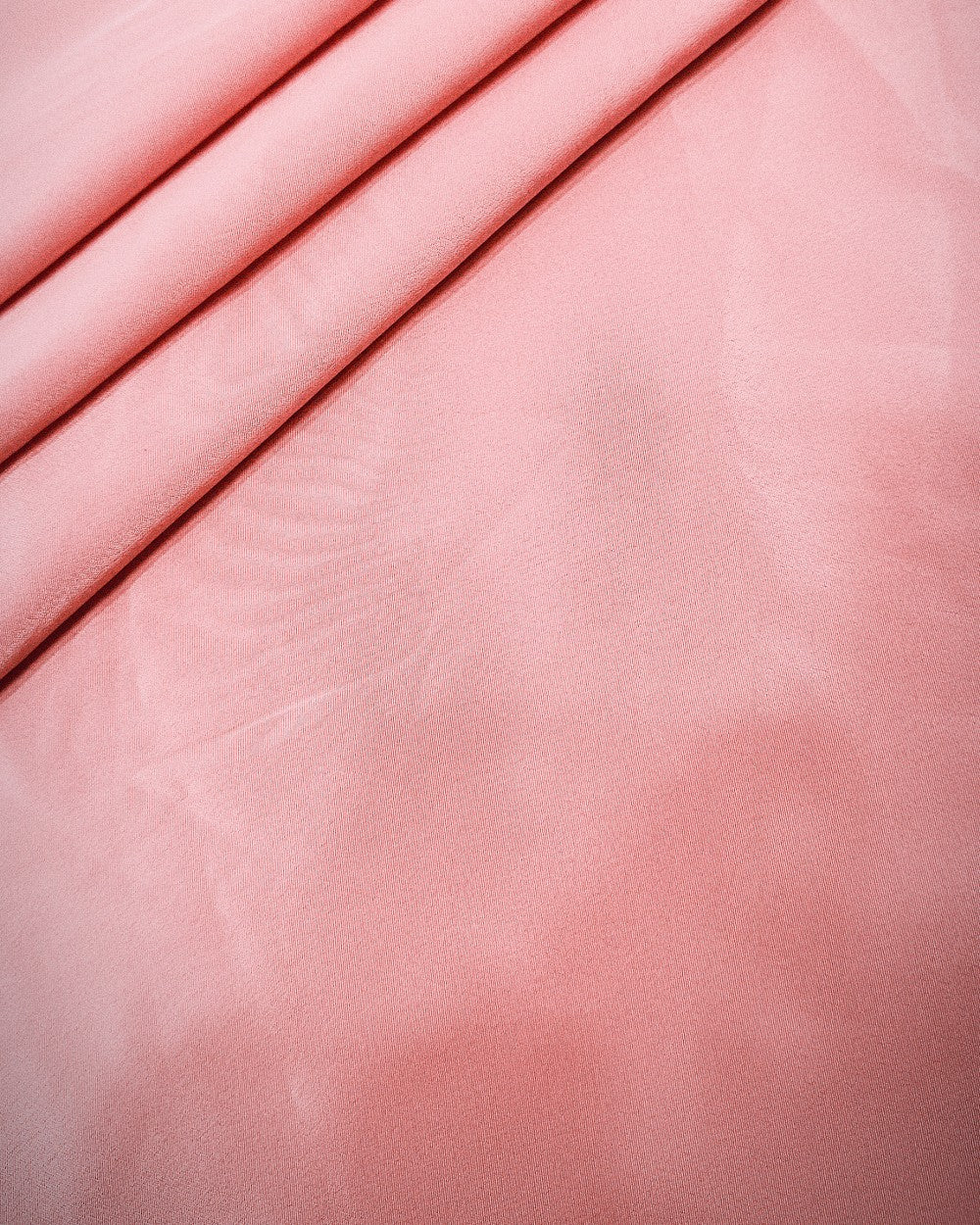 Plain French Candle Light Peach Colour 42 Inches Width