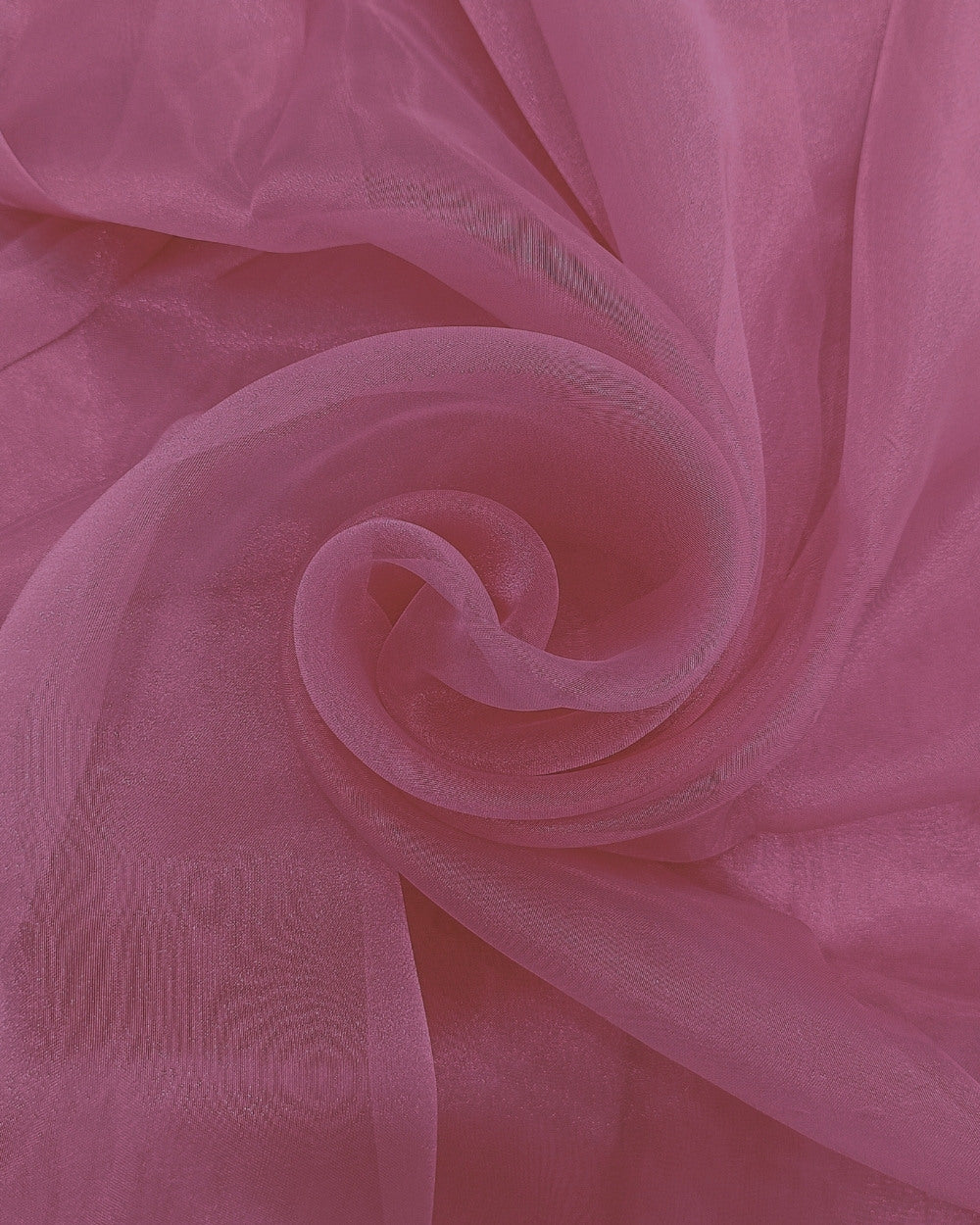 Plain Organza Dusty Rose Colour 45 Inches Width