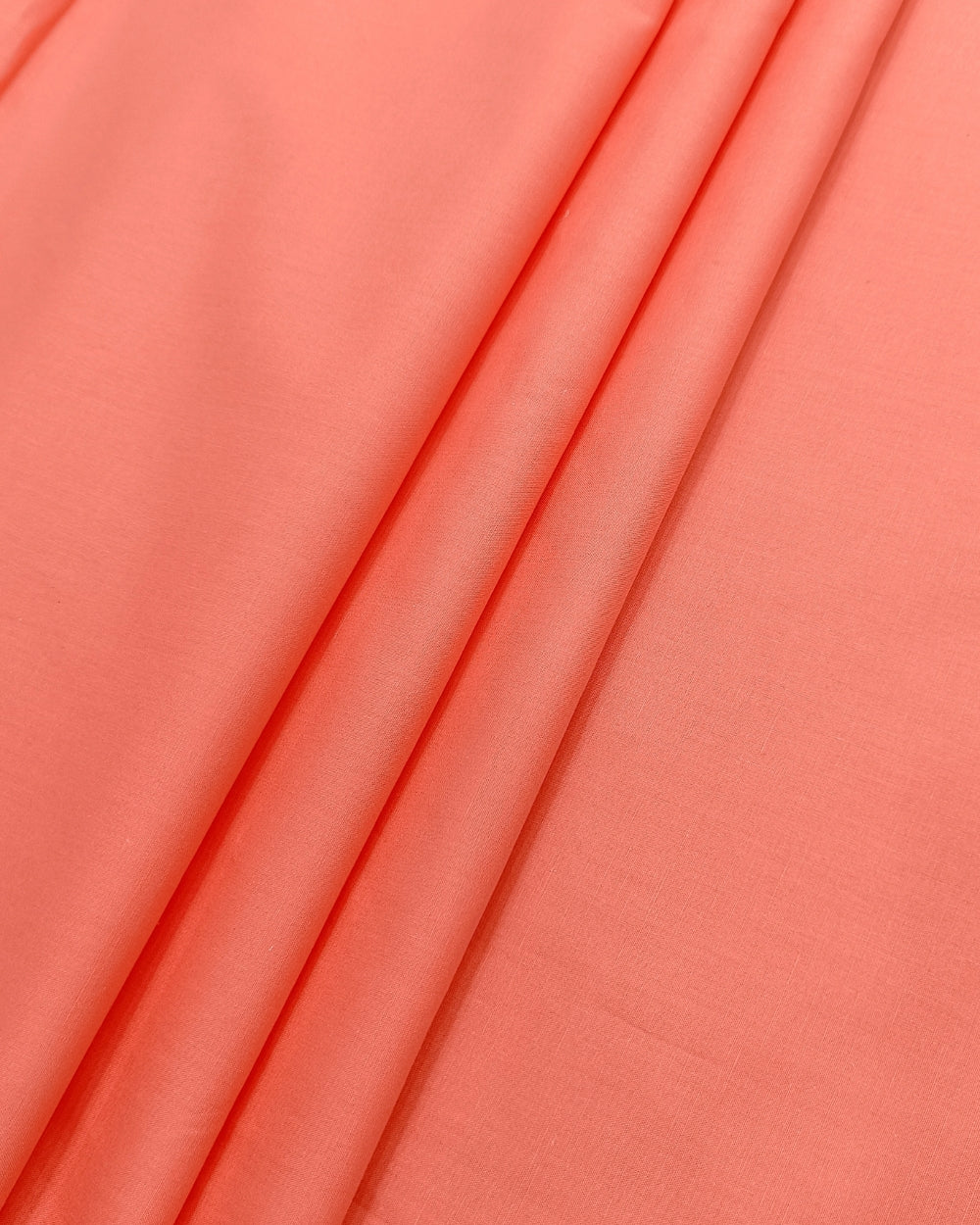 Plain Poplin-Cotton Georgia Peach Colour 42 Inches Width