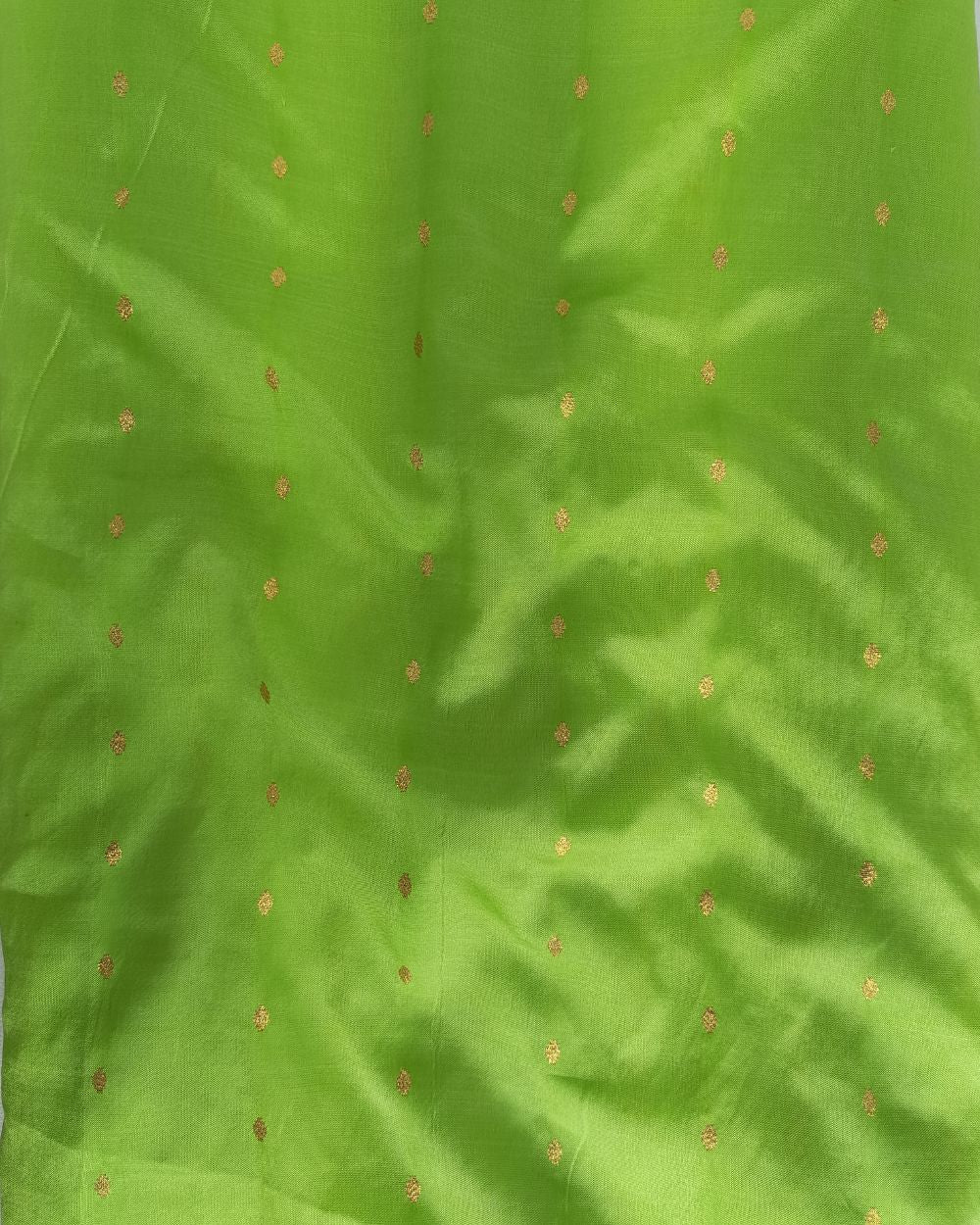 Taffeta Work Parrot Green Colour 60 Inches Width