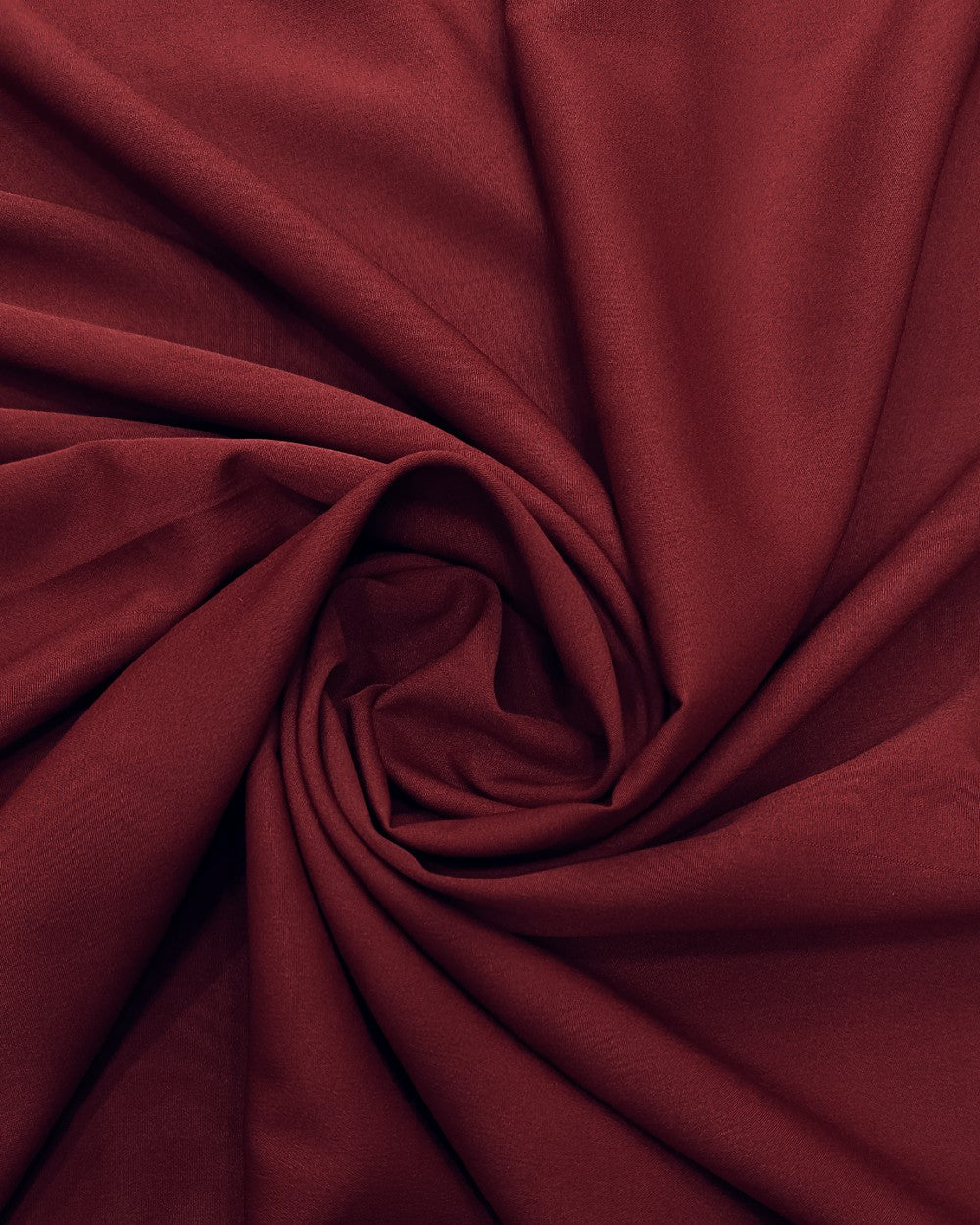 Plain Butter Crepe(American) Cherry Red Colour 42 Inches Width