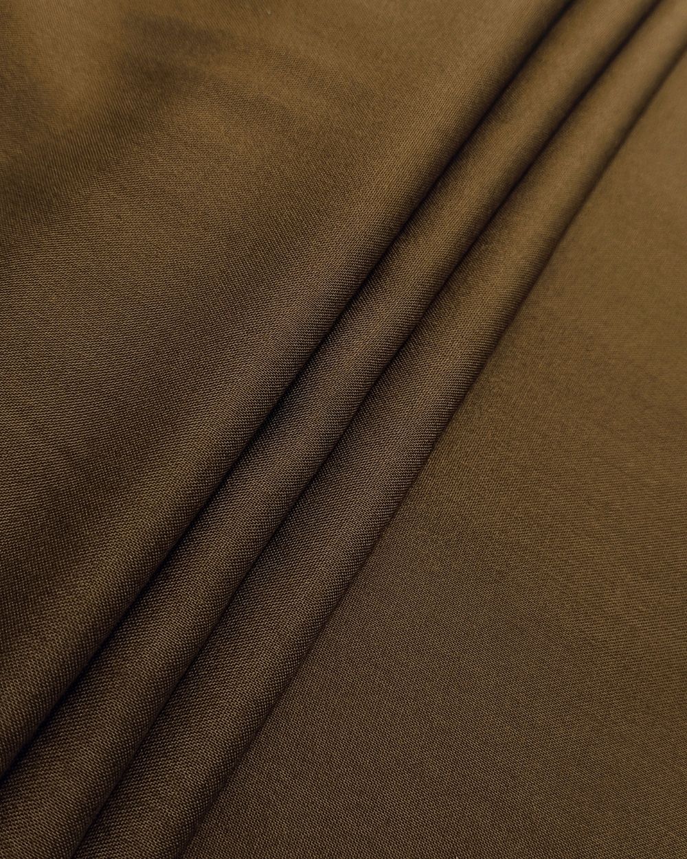 Plain Rayon-cotton Toffee Brown Colour 44 Inches Width