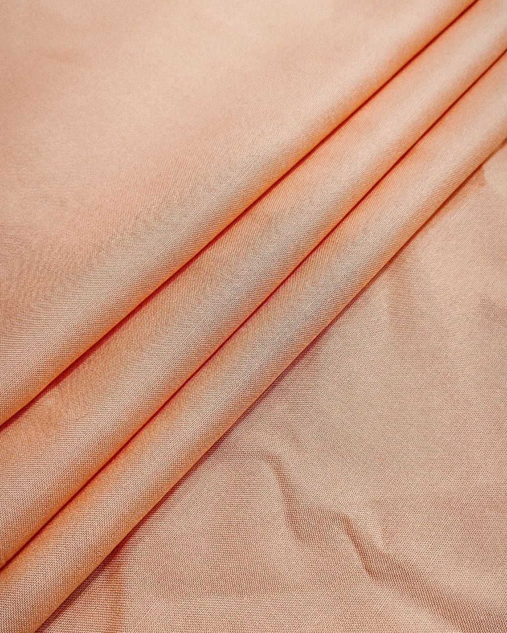 Plain Rayon-cotton Peach Fuzz Colour 44 Inches Width