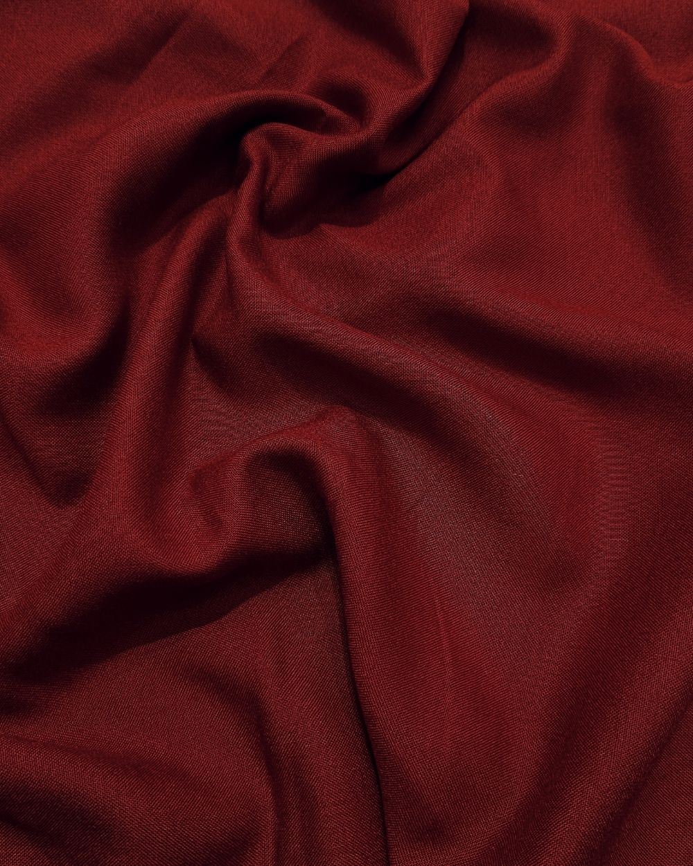 Plain Rayon-cotton Marron Colour 44 Inches Width