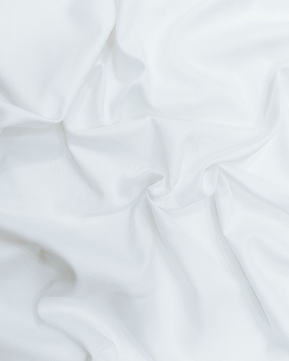 Plain Rayon-cotton White Colour 44 Inches Width
