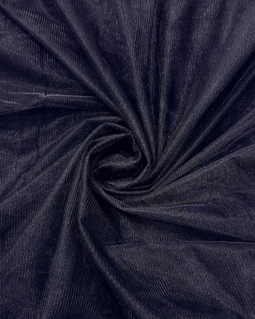 Plain Net-mono Navy Blue Colour 44 Inches Width