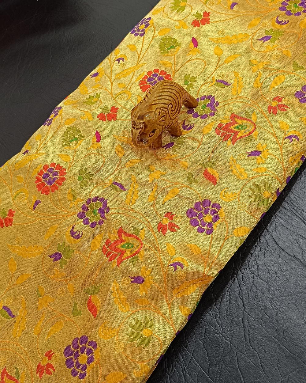 Paithani Brocade Multicolor 46 Inches Width