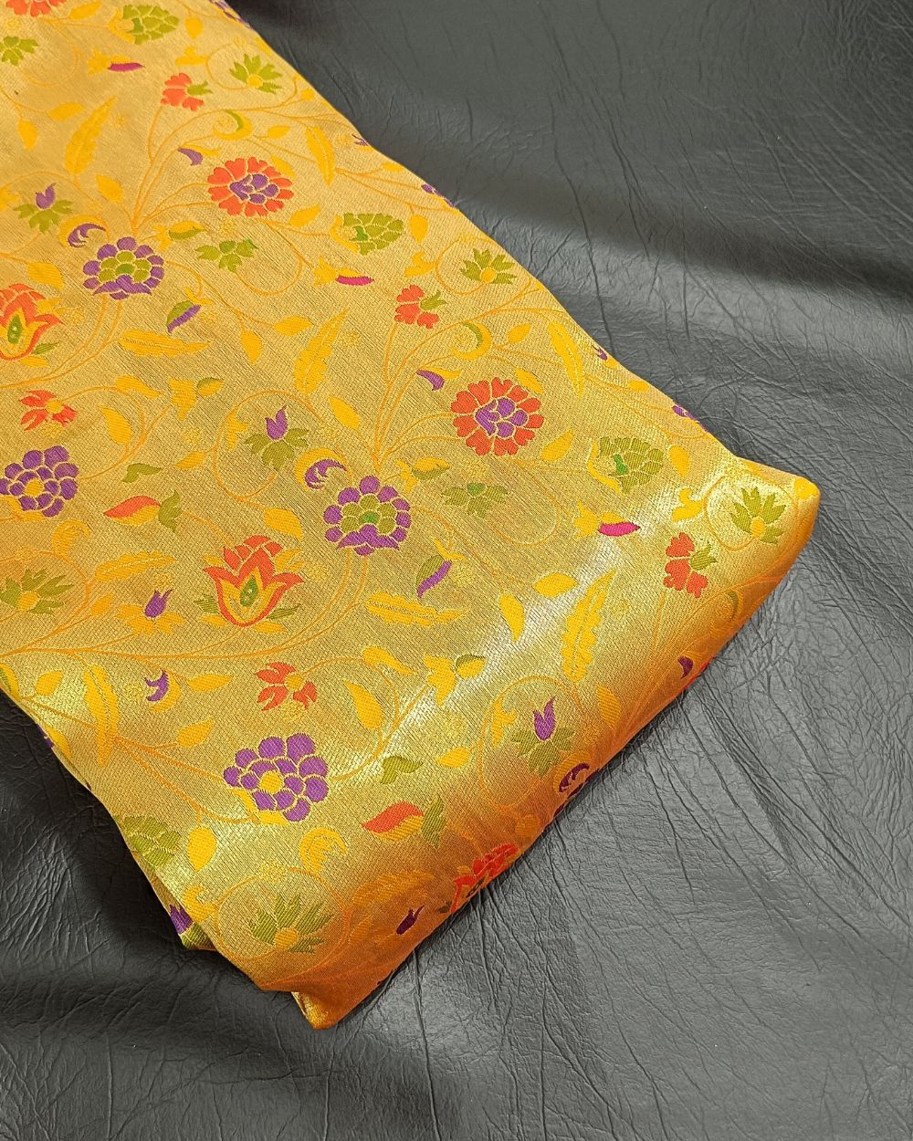 Paithani Brocade Multicolor 46 Inches Width
