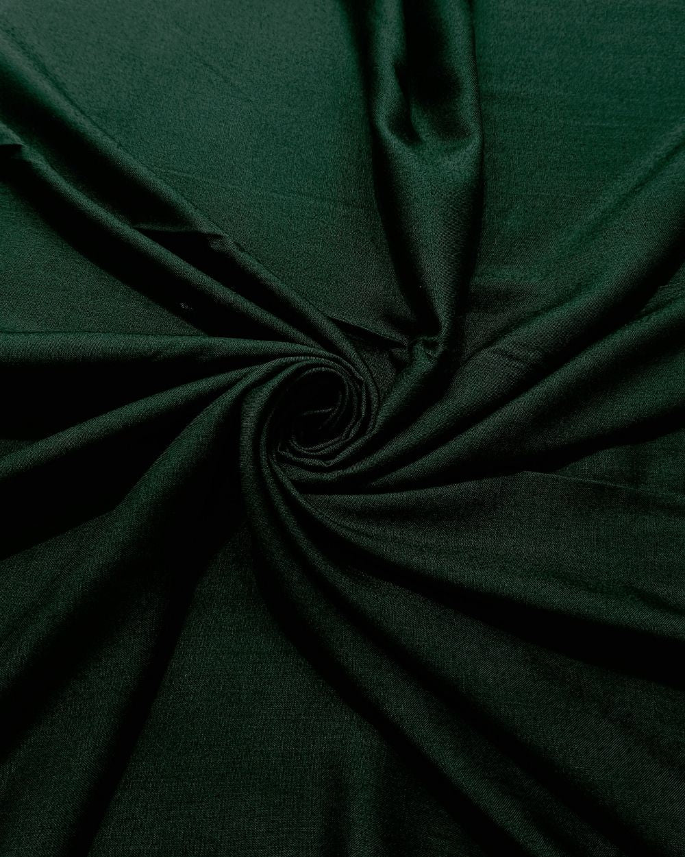 Plain Rayon-cotton Bottle Green Colour 44 Inches Width