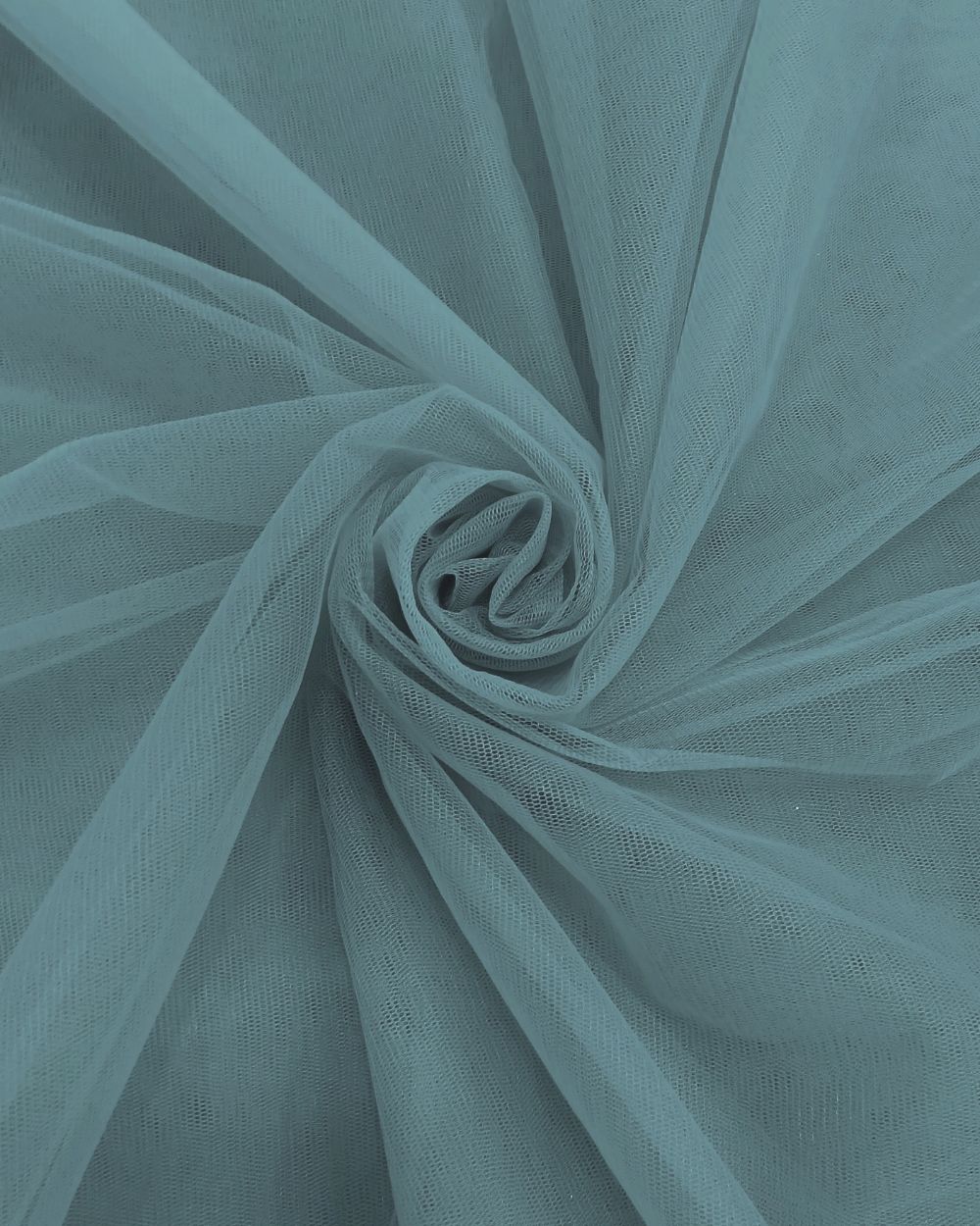Plain Net-mono Blue Grey Colour 44 Inches Width
