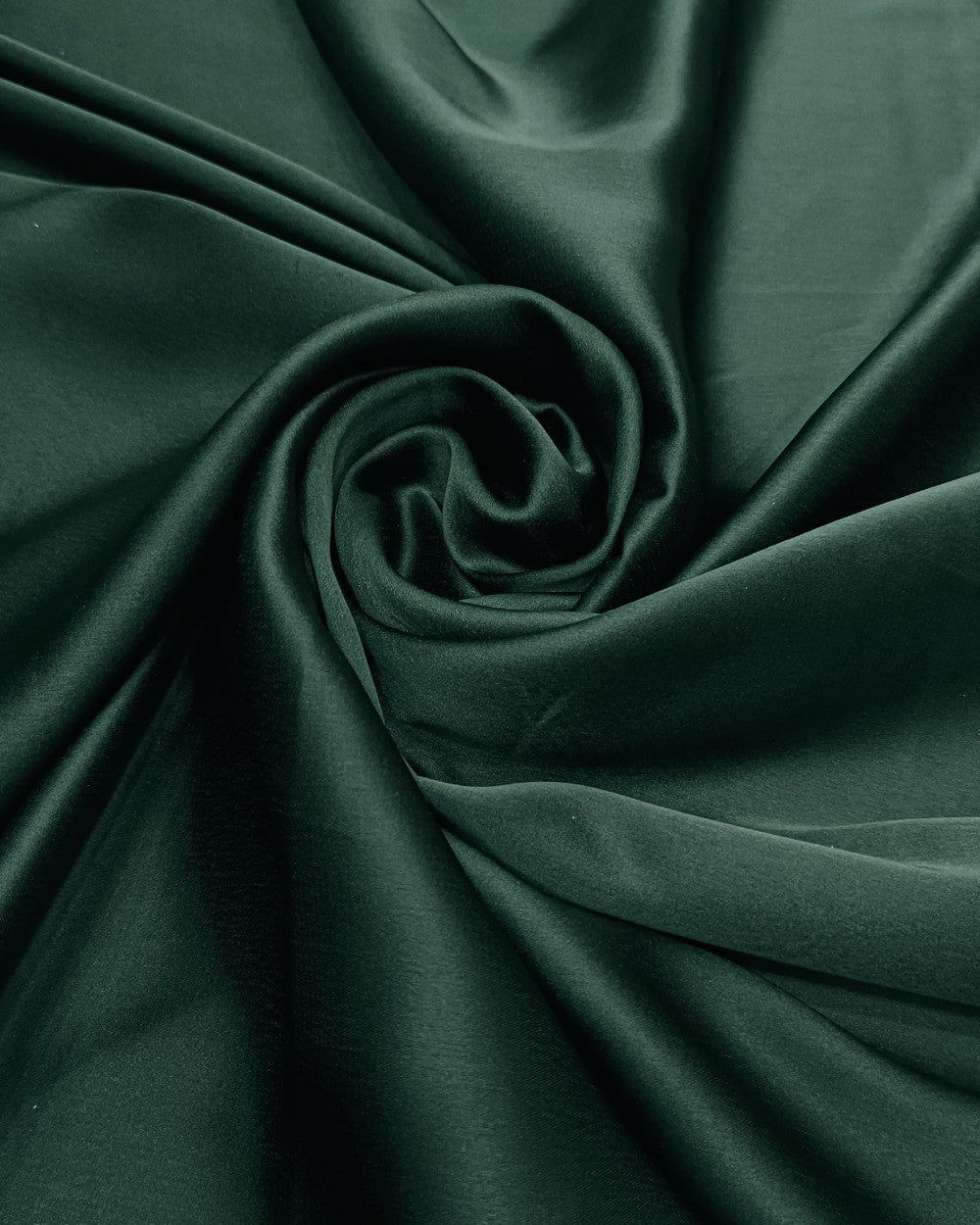 Plain Japan Satin Bottle Green Colour 42 Inches Width