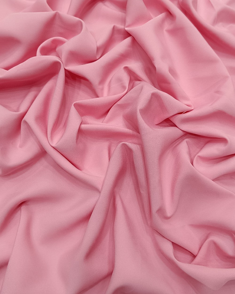 Plain Butter Crepe(American) Baker Miller Pink Colour 42 Inches Width