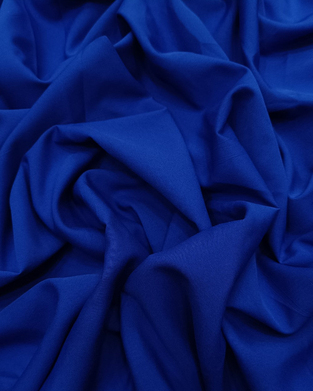 Plain Butter Crepe (American) Light Royal Blue Colour 42 Inches Width