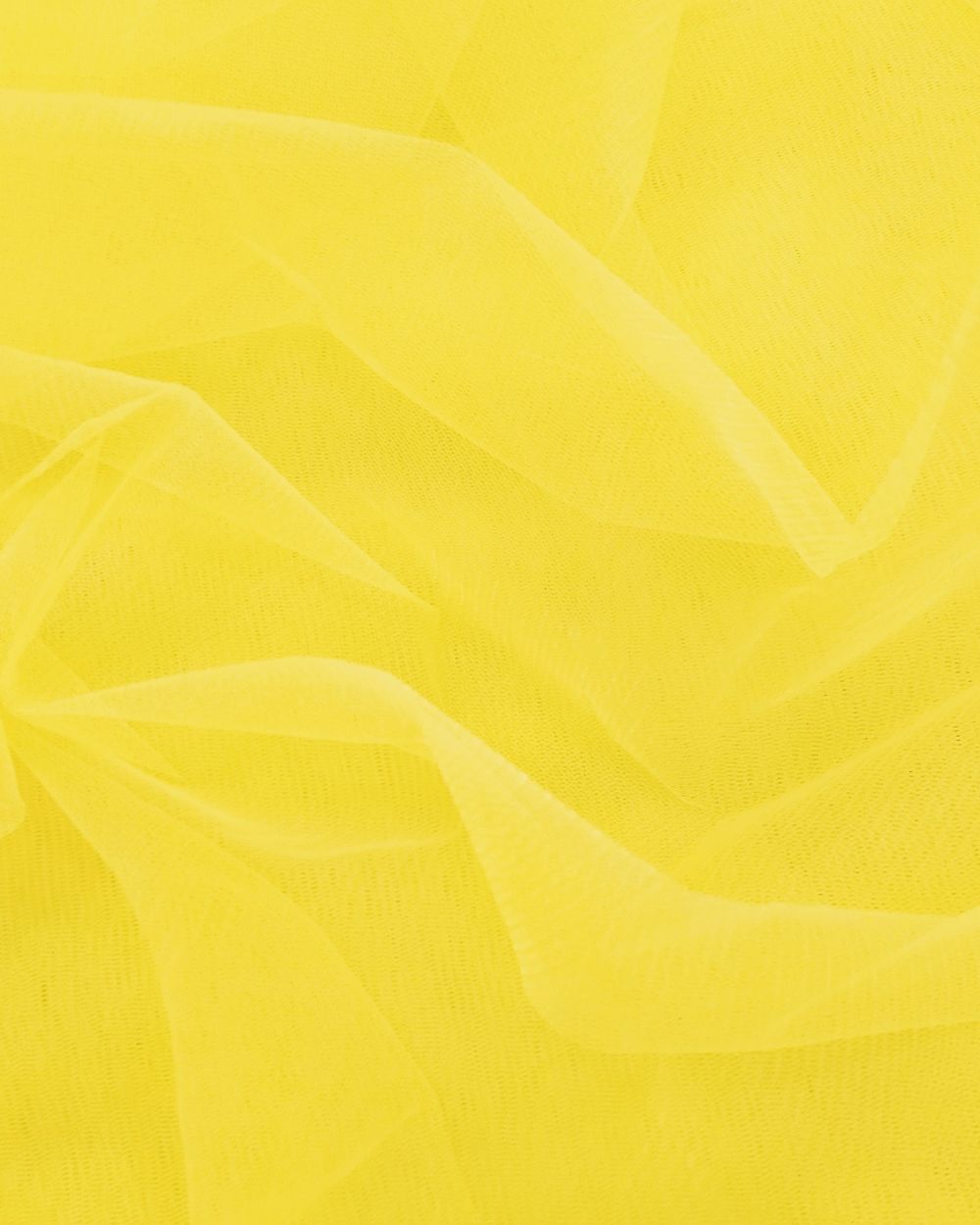 Plain Net-mono Yellow Colour 44 Inches Width