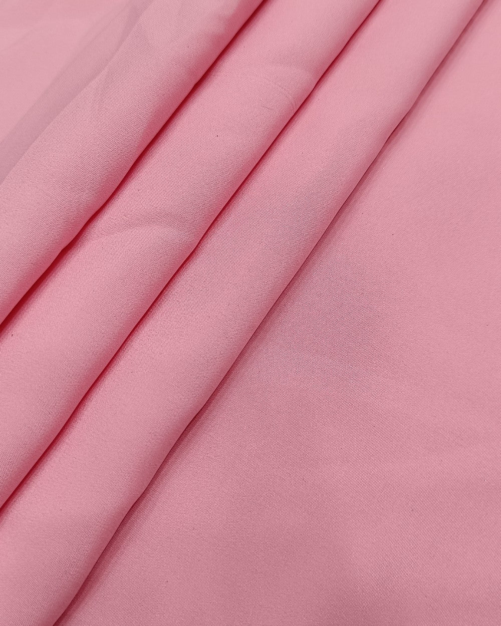 Plain Butter Crepe(American) Baker Miller Pink Colour 42 Inches Width