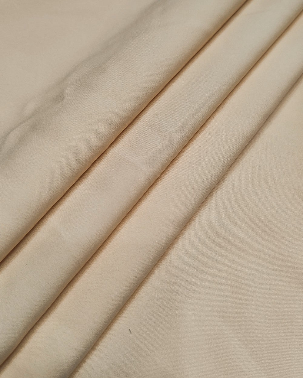 Plain Butter Crepe(American) Oatmeal Golden Colour 42 Inches Width