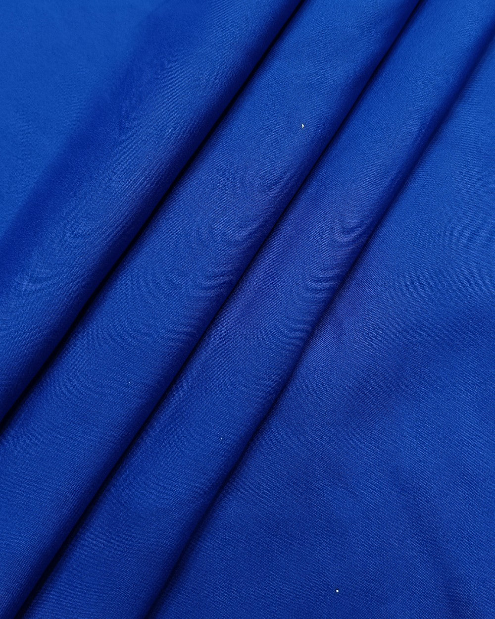 Plain Butter Crepe (American) Light Royal Blue Colour 42 Inches Width