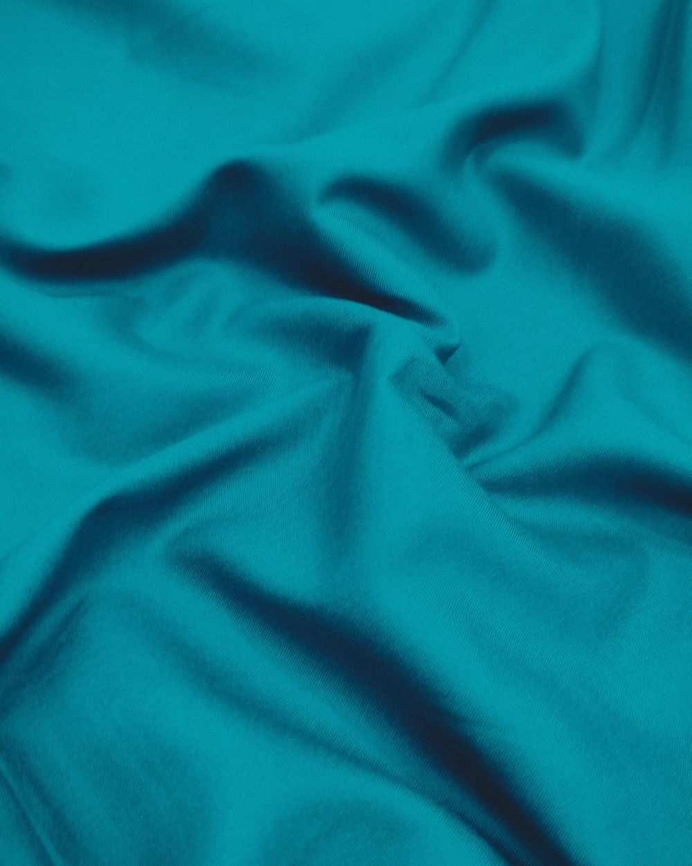 Plain Rayon-cotton Rama Green Colour 44 Inches Width