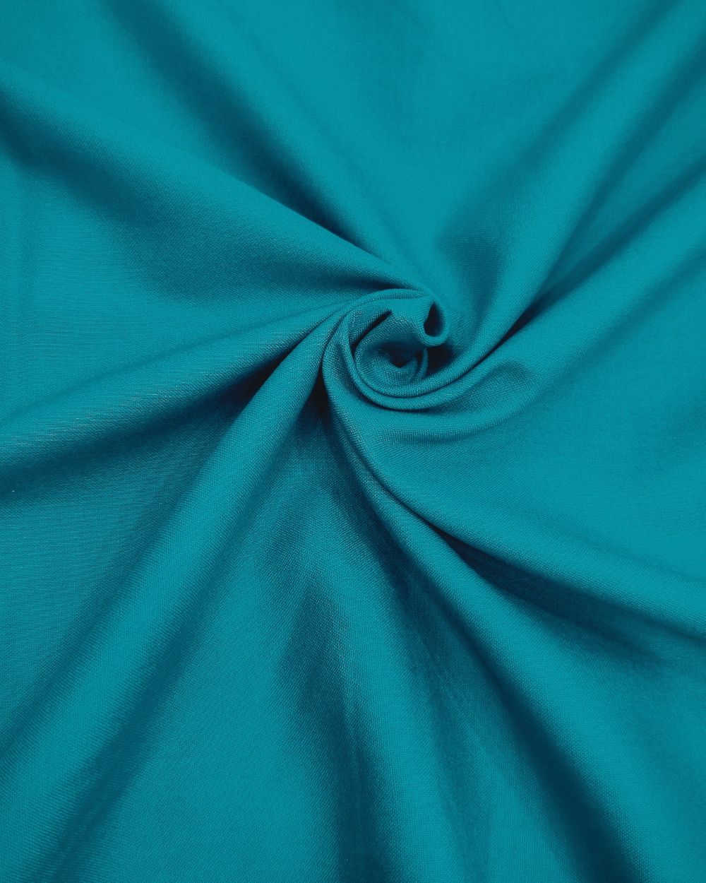 Plain Rayon-cotton Rama Green Colour 44 Inches Width