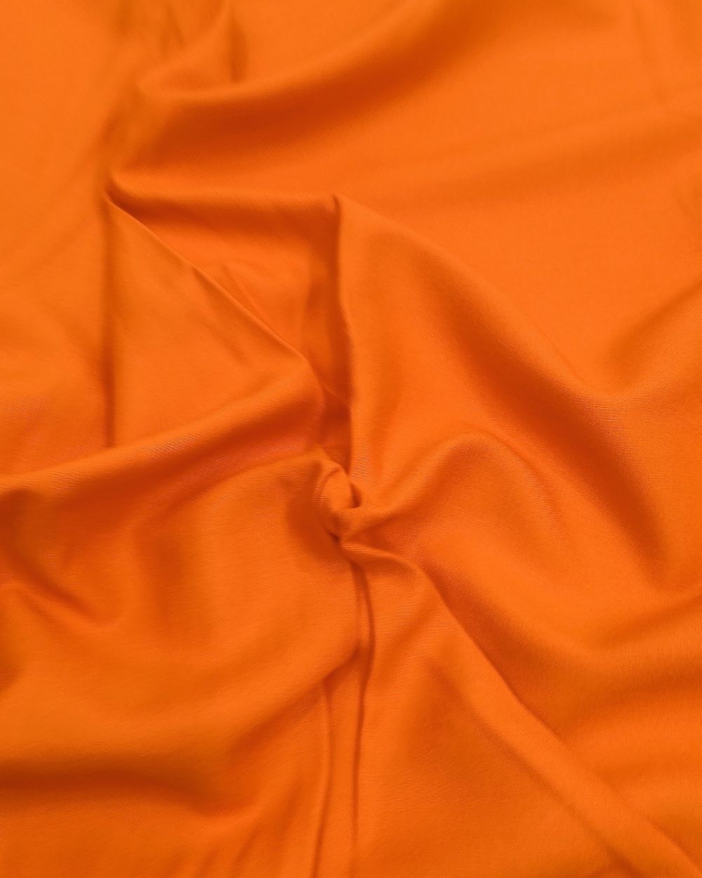 Plain Rayon-cotton Orange Colour 44 Inches Width