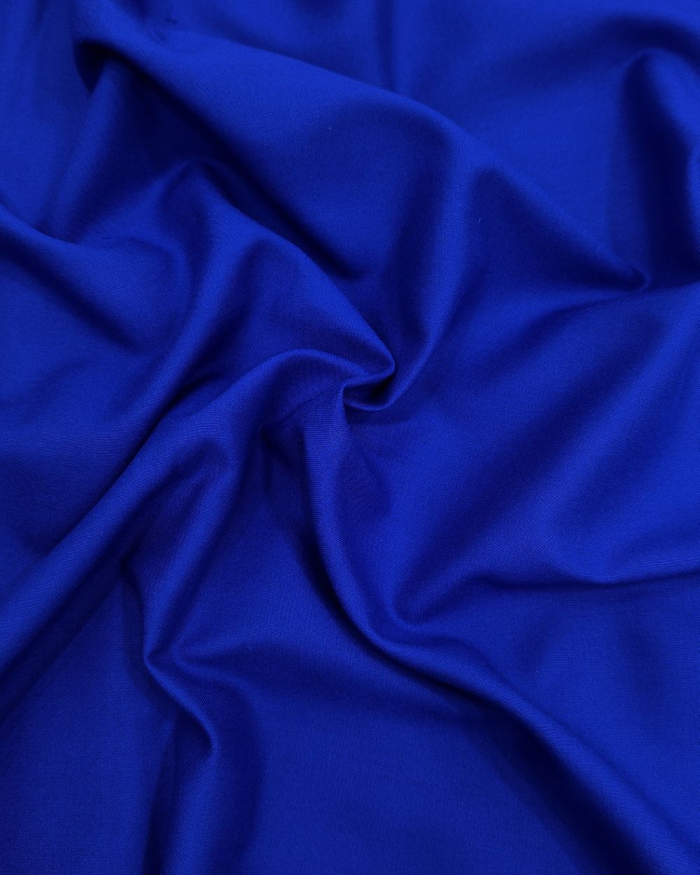 Plain Rayon-cotton Royal Blue Colour 44 Inches Width