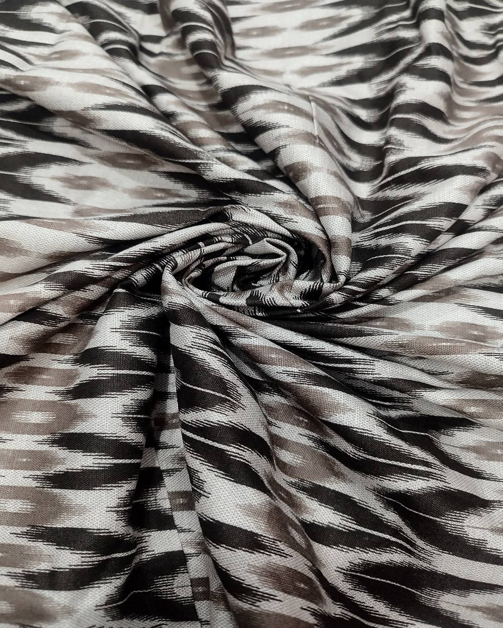 Printed Cotton Brown Colour 42 Inches Width