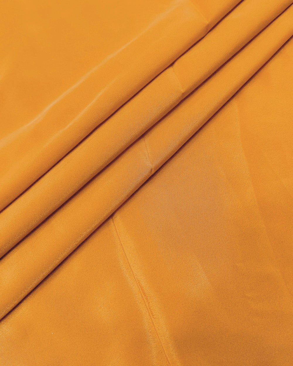 Plain French Tangerine Orange Colour 42 Inches Width