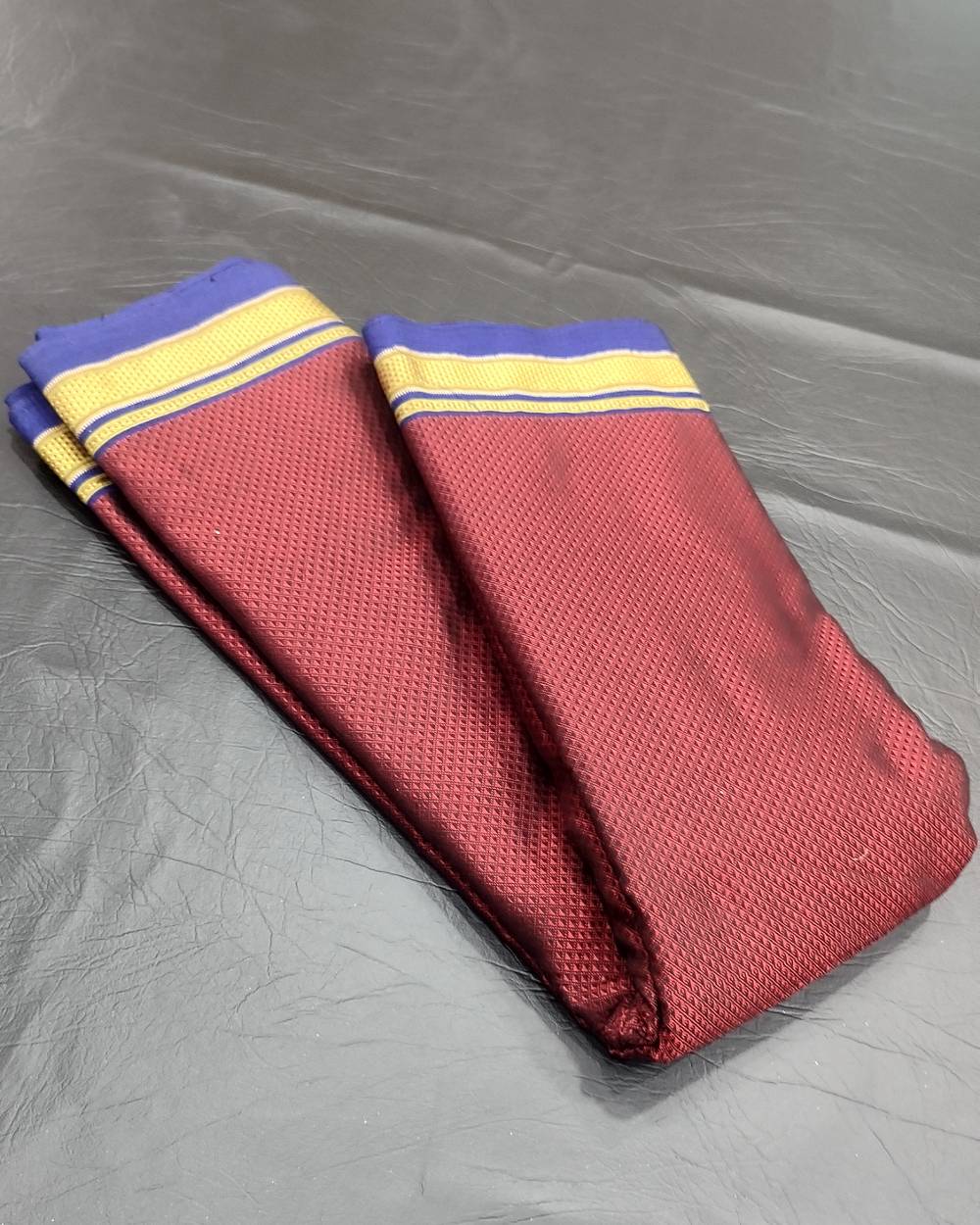 Cotton Khun Maroon Colour 38 Inches Width